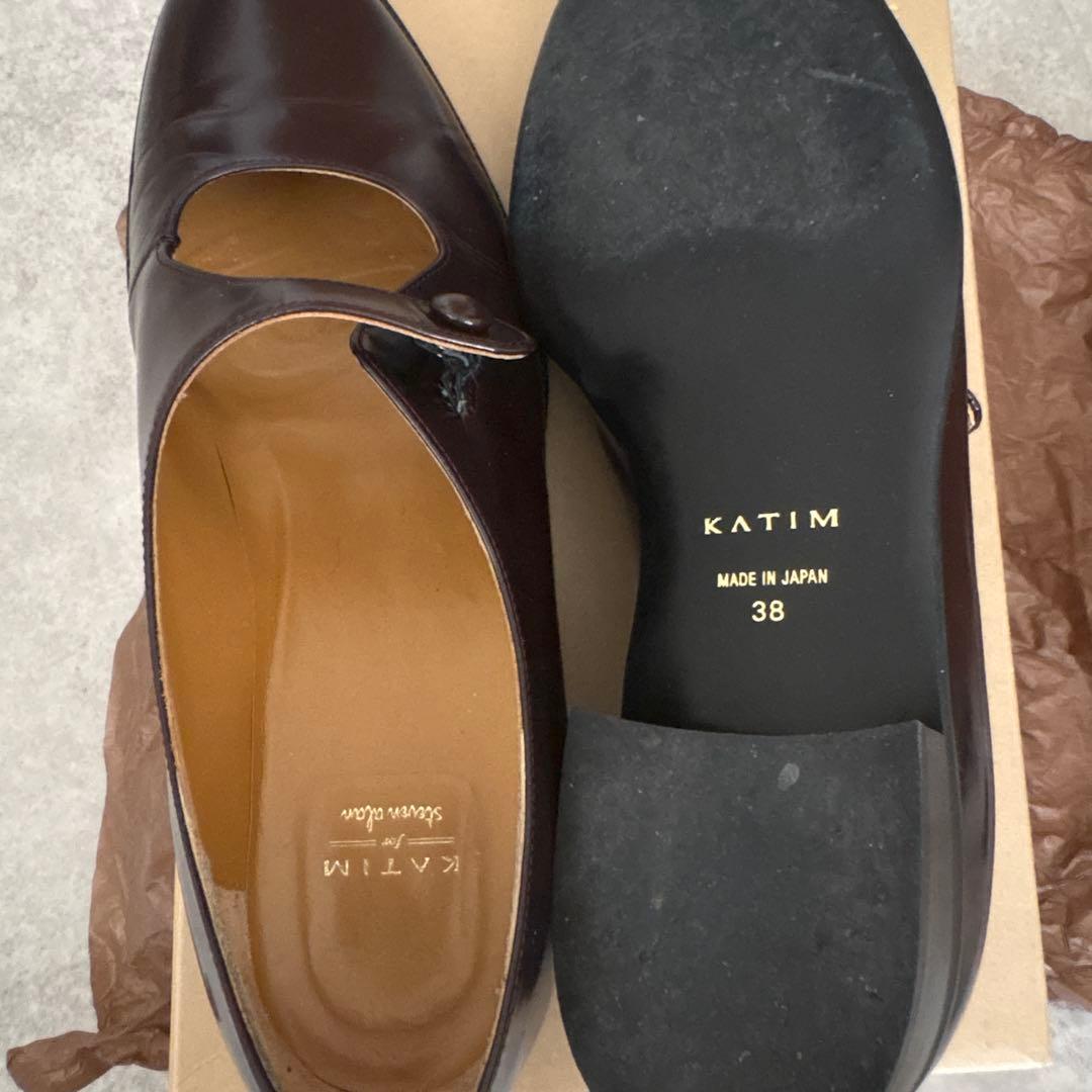 箱、専用巾着付】katim stevenalan 別注 シューズ - メルカリ
