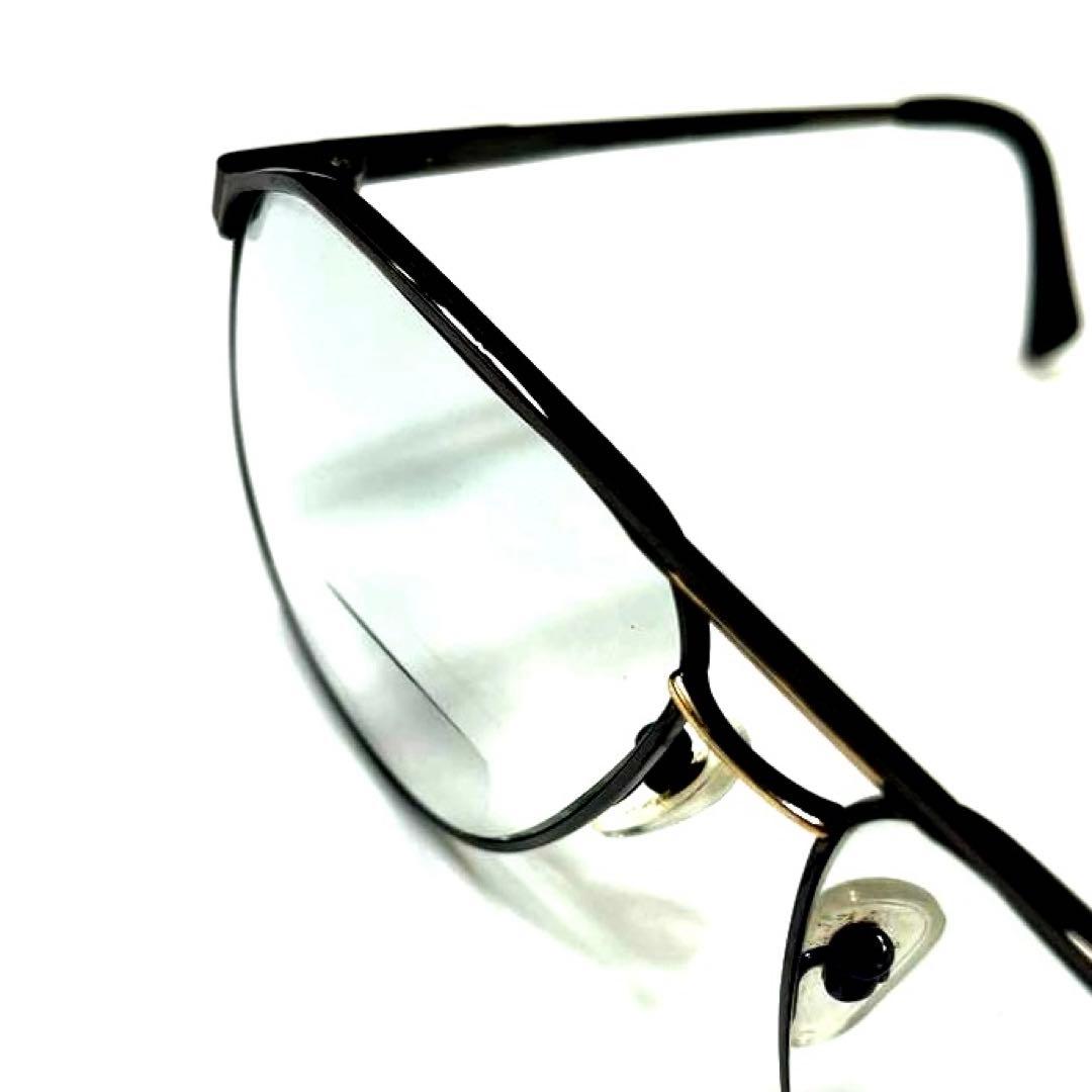 【K18刻印あり】《NEW YORK COLLECTION》チタン　度入りメガネ