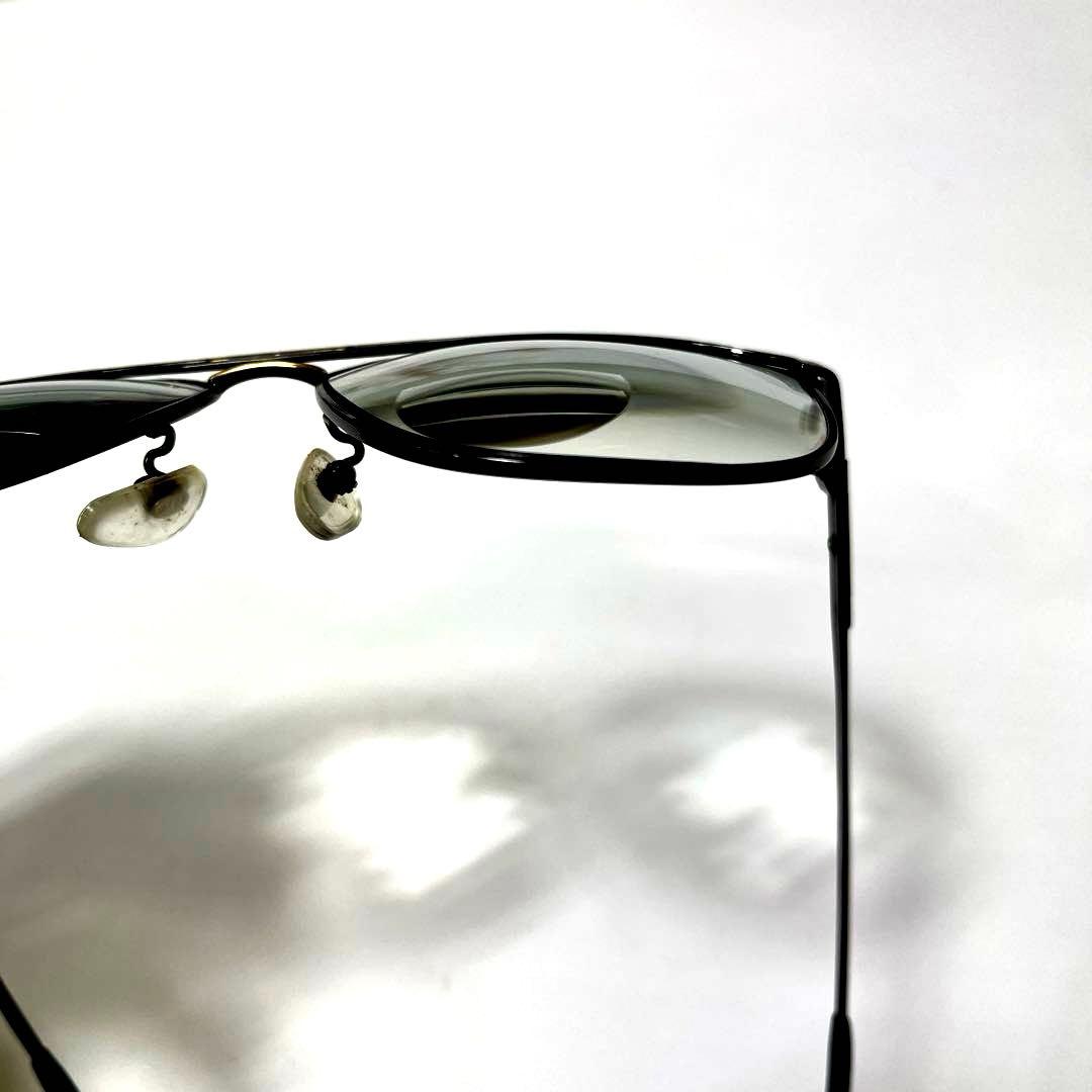 【K18刻印あり】《NEW YORK COLLECTION》チタン　度入りメガネ