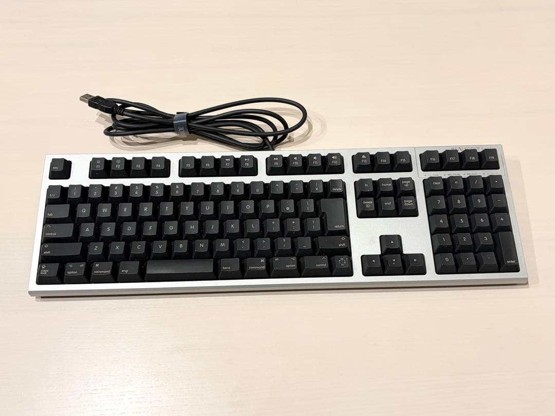 東プレ REALFORCE for Mac キーボード R2-JPVM-BK 製品 : REALFORCE for Mac / R2-JPVM-BK | REALFORCE | 日本製