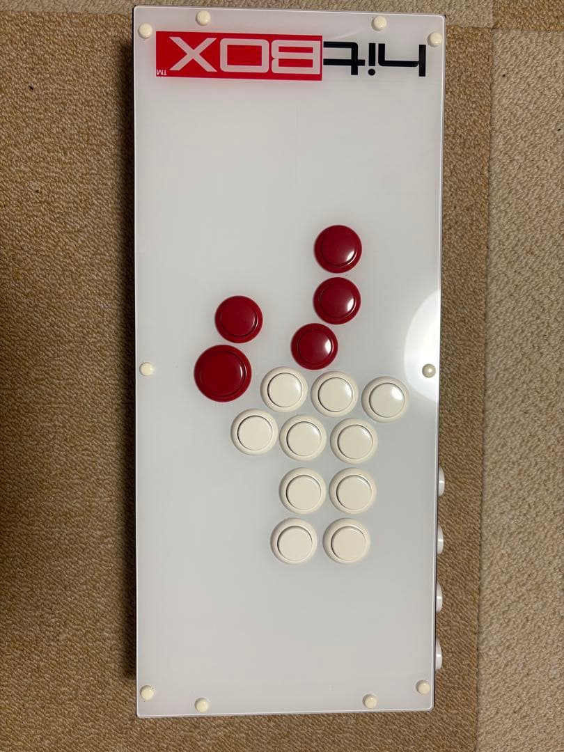 HITBOX ボタン増設 本日完成分 HITBOX ボタン増設カスタムになります、ウメハラさん、とき