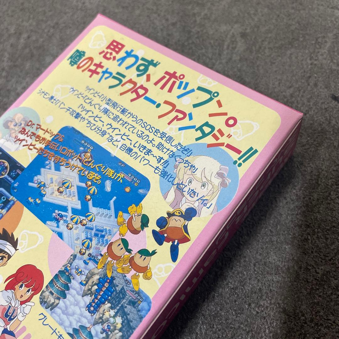 新品未使用品 ポップン ツインビー SFC スーパーファミコン ソフト