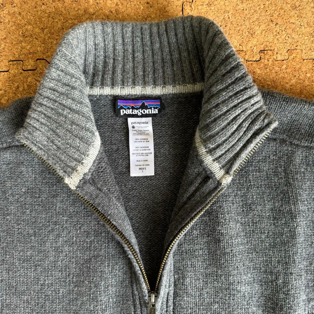 Patagonia 高級カシミヤ100%カーディガン L 13年製 フルジップ - メルカリ