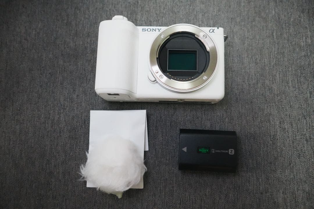 SONY ZV-E10 II ホワイト Sony ZV-E10 II Mirrorless Vlog Camera w/ 16-50mm Lens - White