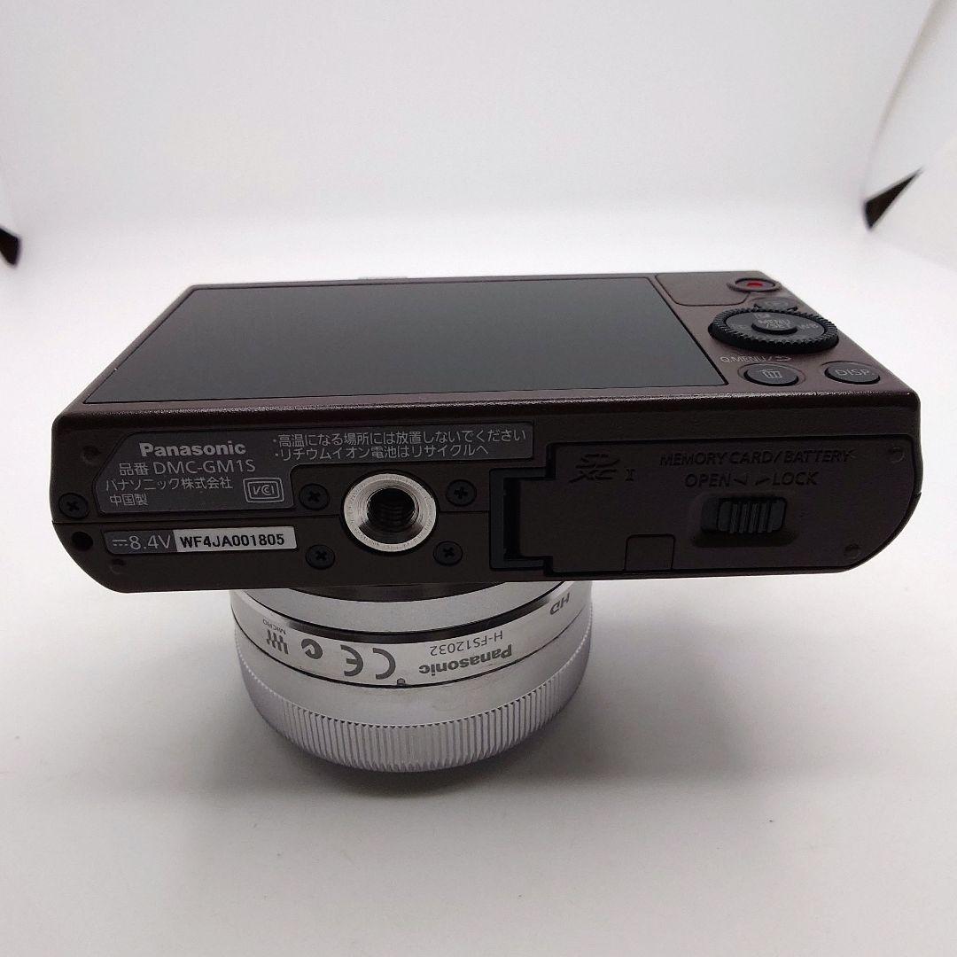 美品／ショット数1877回 Panasonic LUMIX GM1S ブラウン - メルカリ