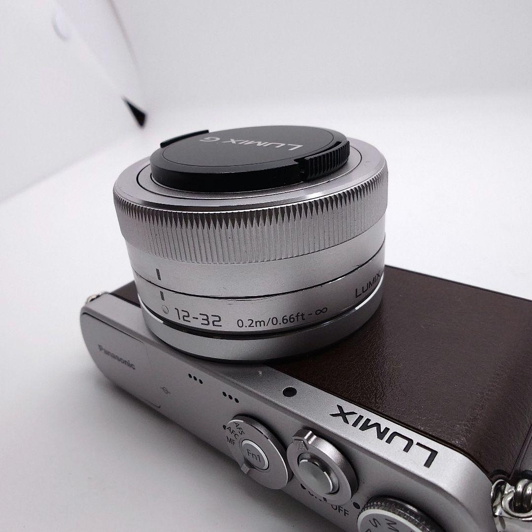 美品／ショット数1877回 Panasonic LUMIX GM1S ブラウン - メルカリ