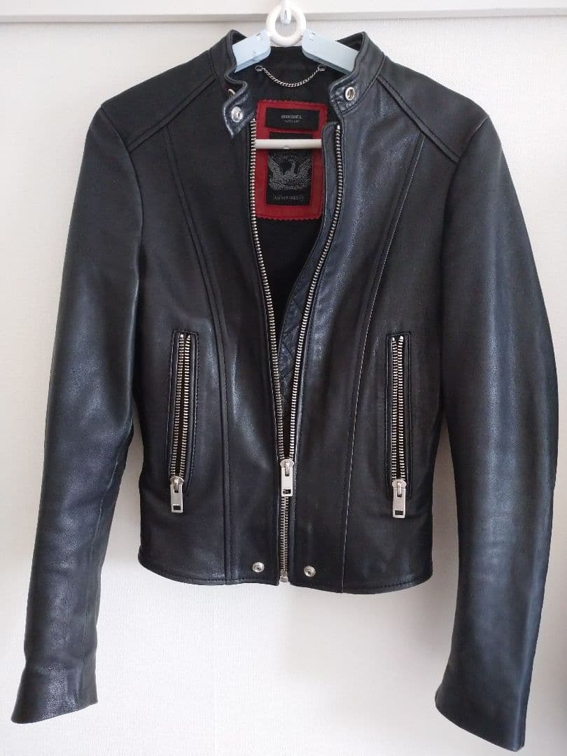 DIESEL TIMELESS ディーゼルライダース ジャケット ラムレザー ディーゼル(DIESEL)|ラムレザーシングルライダースジャケット|【ハード