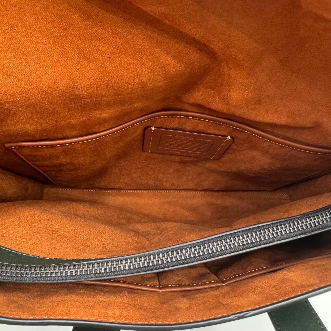 現行/未使用級✨ コーチ ゴッサム ポートフォリオ ビジネス A4 レザー