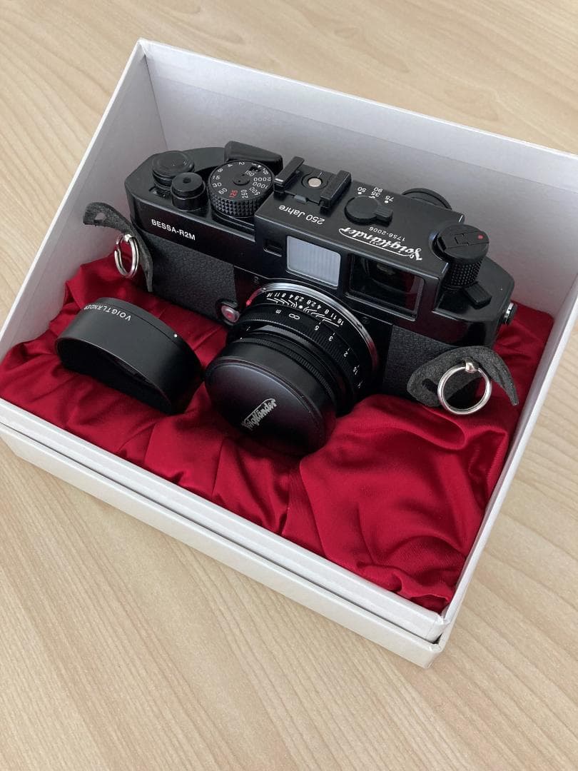 フォクトレンダー BESSA R2M ブラック 250周年記念セット - メルカリ