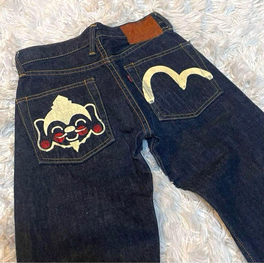 美品 EVISU エヴィス ジーンズ ジーパン レア カモメ 恵比寿顔 日本製