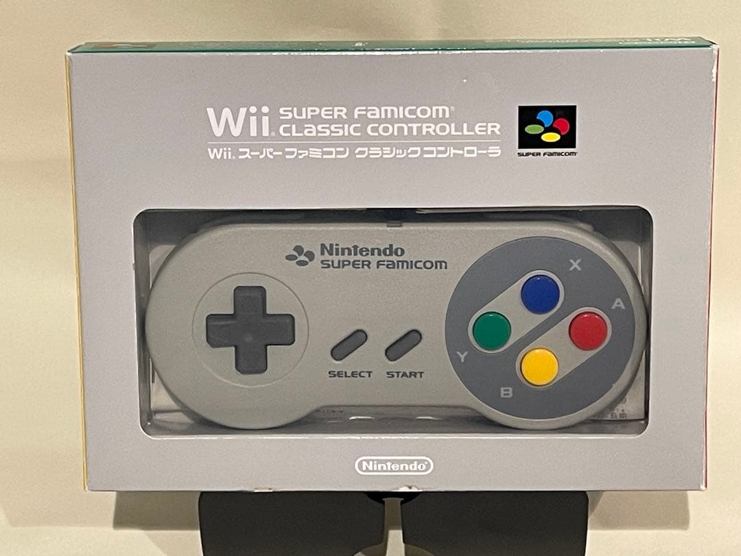 極美品】Wii スーパーファミコン クラシックコントローラ・任天堂