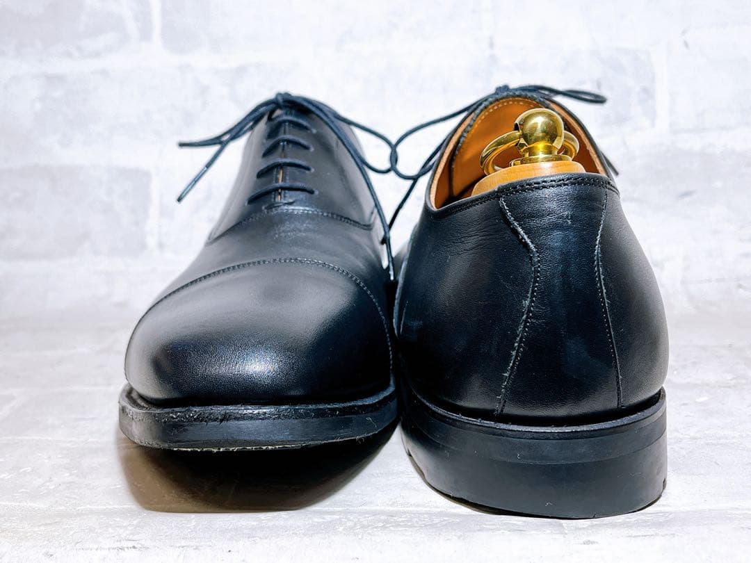 極美品】スコッチグレイン ストレートチップ ビジネスシューズ 27EEEcm