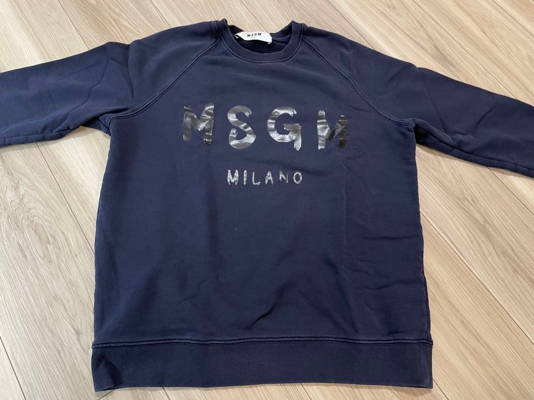 MSGM スウェット ネイビー ネイビー（紺）系 MSGM(エムエスジイエム) スウェット・トレーナー