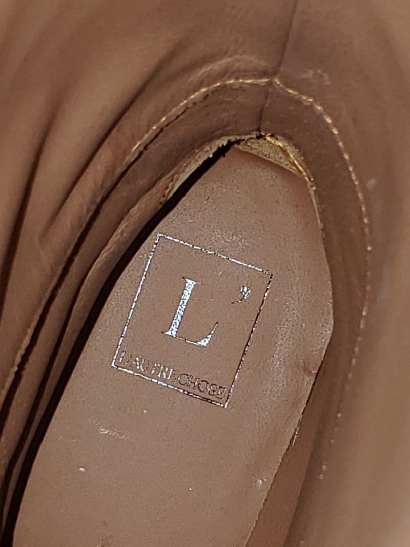 L´AUTRE CHOSE ロートレショーズ 本革レザー ジョッキーブーツ 乗馬