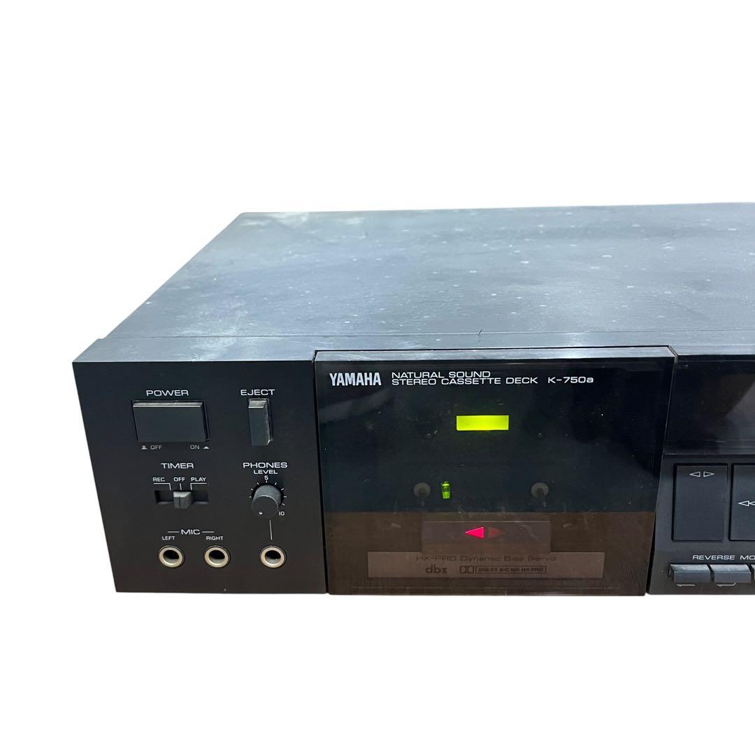 YAMAHA K-750a オートリバース カセットデッキ dbx搭載 - メルカリ