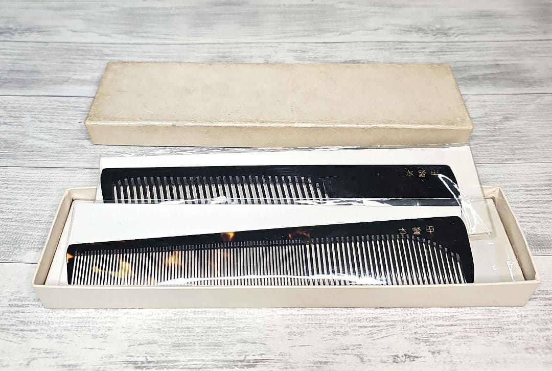 本鼈甲 櫛 理容 2本セット - メルカリ