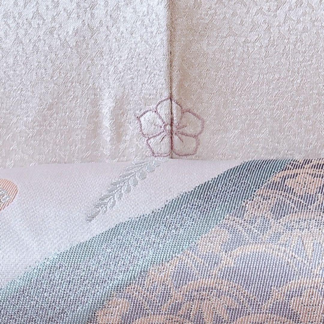 美品 正絹 訪問着 フルセット 一つ紋 裄65 蘇州 卒業式 入学式 結婚式