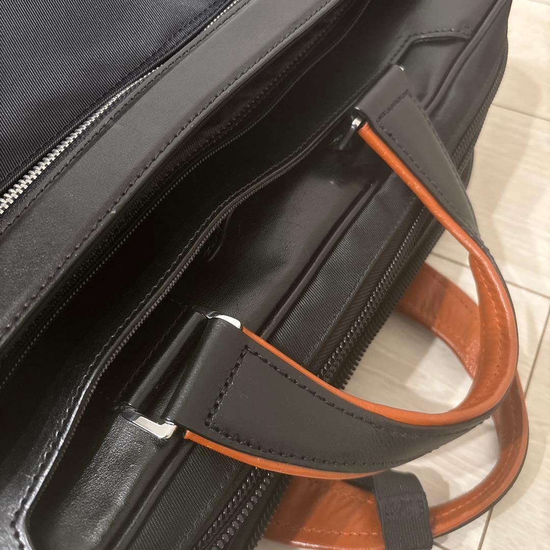 訳あり】サムソナイト エピッド3 ブリーフケース ブラック×オレンジ