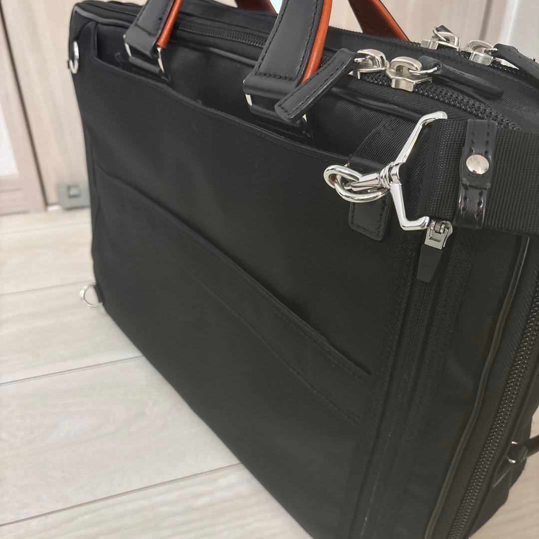 訳あり】サムソナイト エピッド3 ブリーフケース ブラック×オレンジ