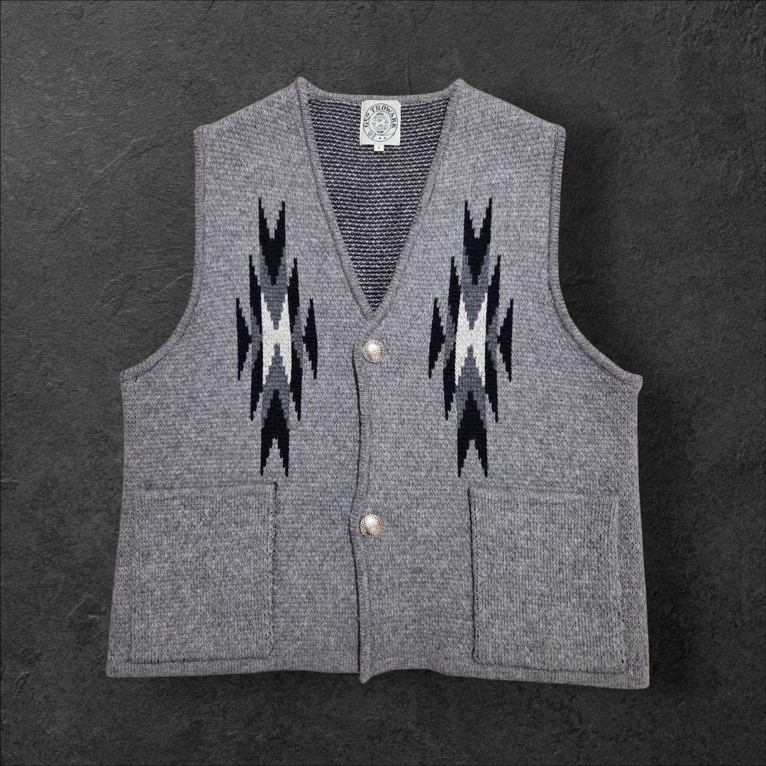 Geo trowork チマヨベスト S ウール ネイティブ柄 SUGAR CANE - NATIVE AMERICAN WOOL BLANKET VEST / ブランケット