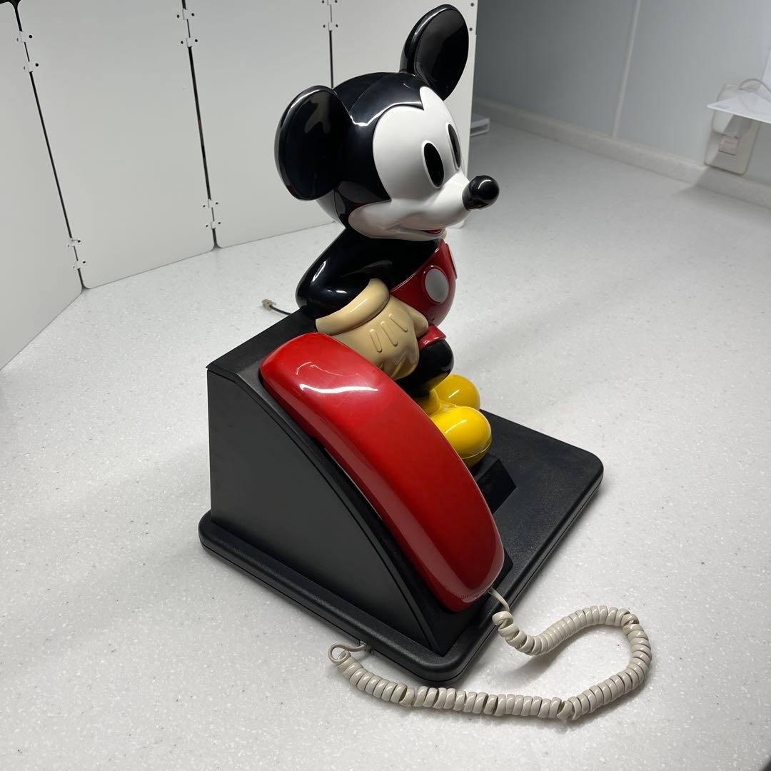 ミッキーマウス キャラクター型電話 90年代AT&Tアメリカ製 - メルカリ