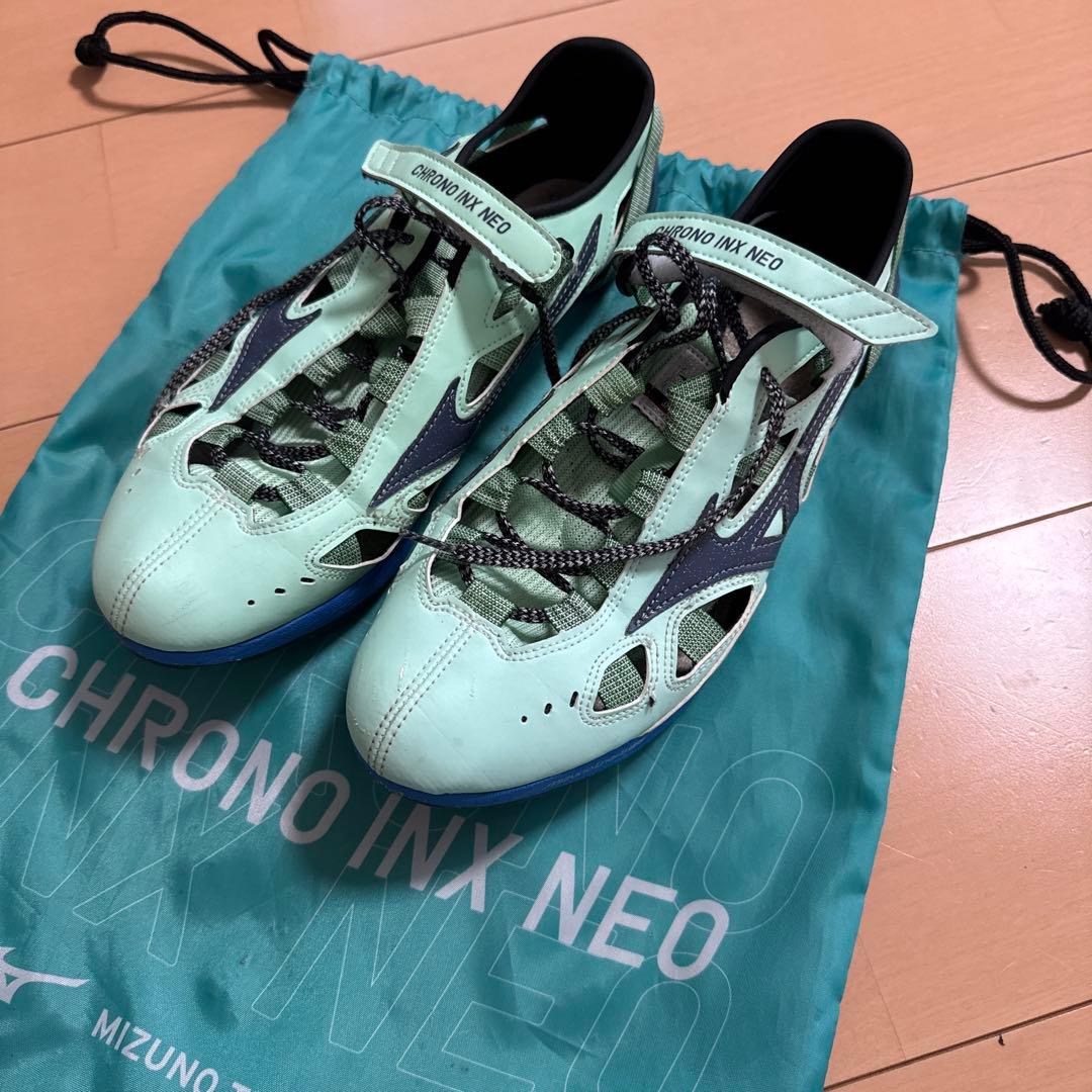 ミズノ クロノインクス ネオジャパン 27cm スパイク 清水空翔 - メルカリ