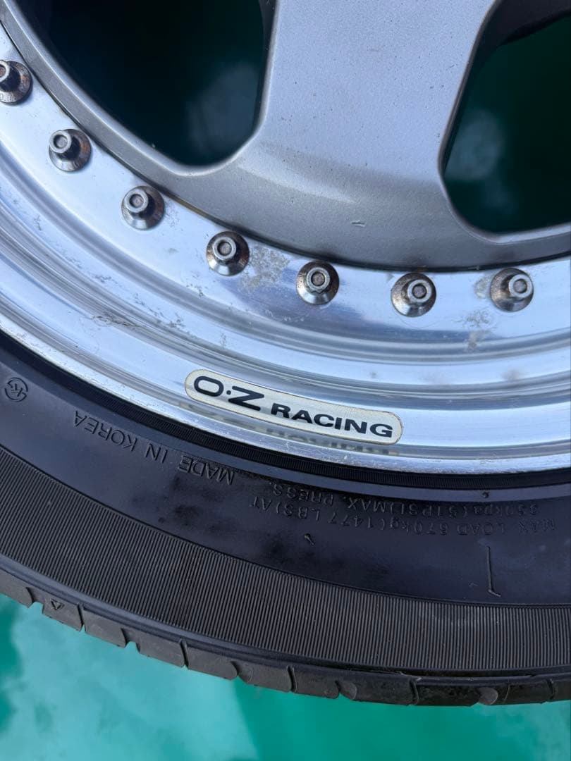 0•ZRacingリム（夏タイヤ付き）PCD114.3/5穴 Hub 66 - メルカリ