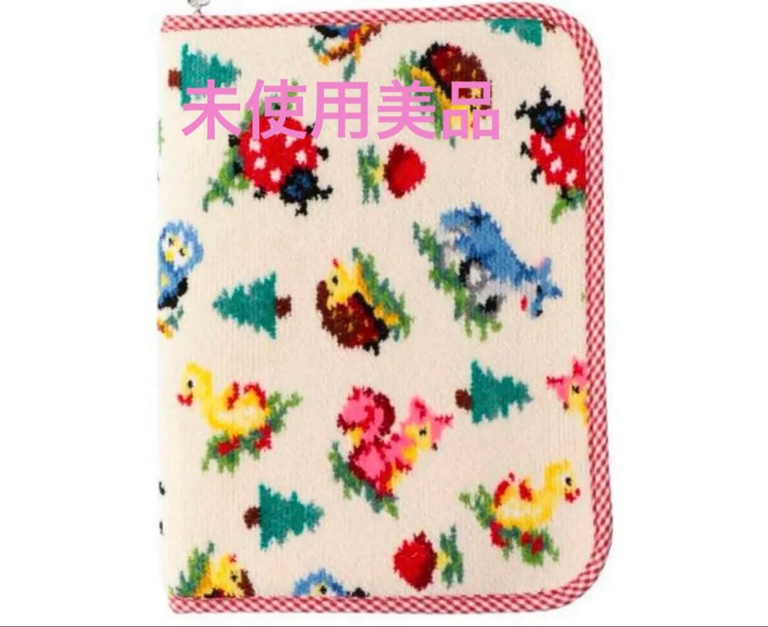 【未使用】FEILER ハイジフレンズフォレスト　マルチケース 母子手帳ケース ハイジフレンズフォレスト マルチケース HFO-201102(アイボリー