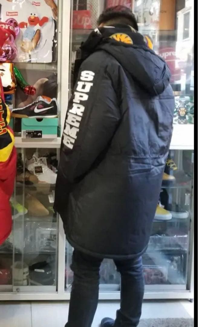 supreme 18AW Sleeve logo Sideline Parka - メルカリ