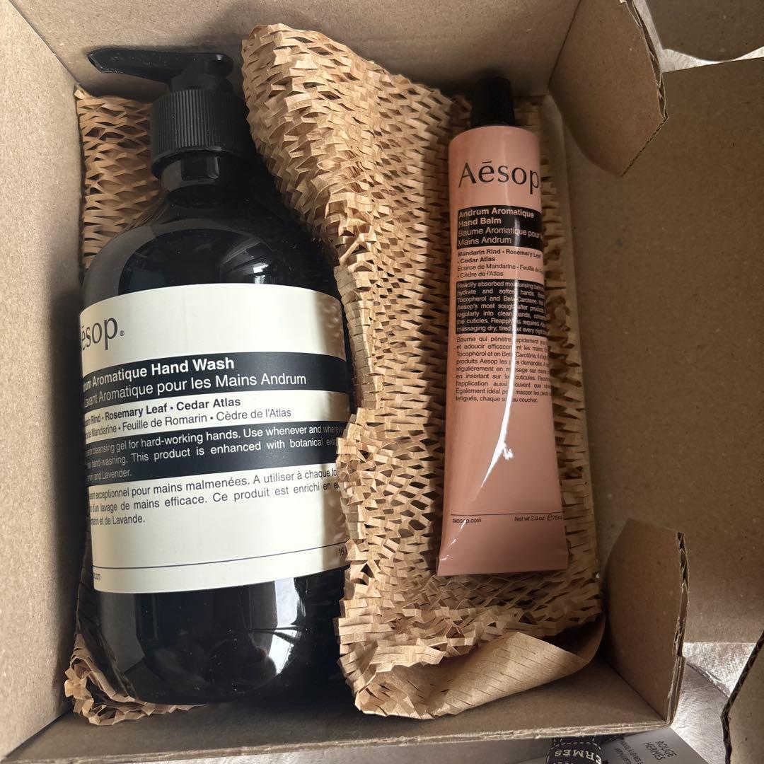 新品未使用！ Aesop ハンドソープ&ハンドクリーム トートバッグセット