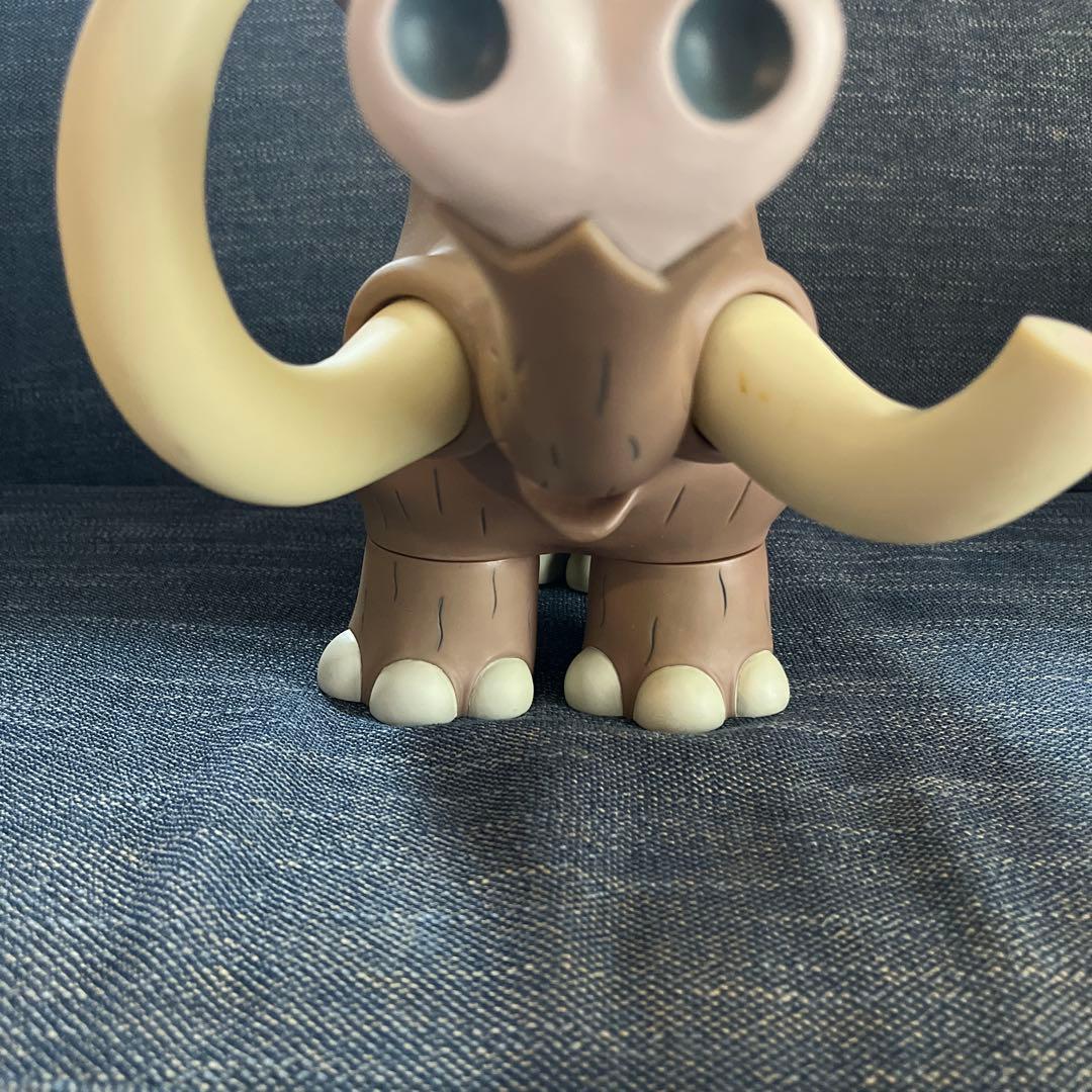 はじめ人間ギャートルズ 牙折れマンモ ソフビ フィギュア