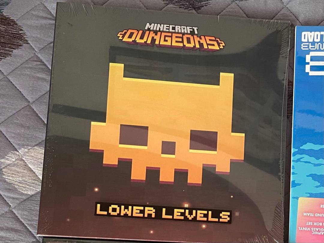 Minecraft dungeons LOWER LEVELS サントラ　LP Minecraft Dungeons 4xLP Vinyl Box Set
