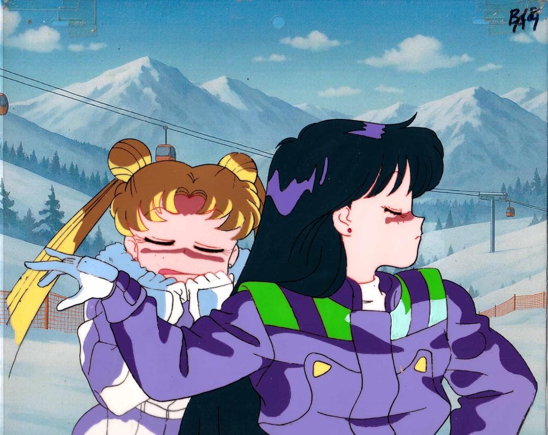 ☆セル画＋動画付き☆ 美少女戦士セーラームーン／月野うさぎ＆火野