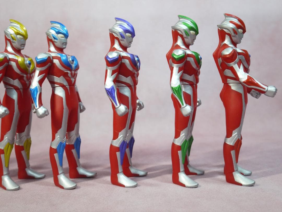 ウルトラマンギンガ セブンカラーズコレクション 全7体 限定ソフビ