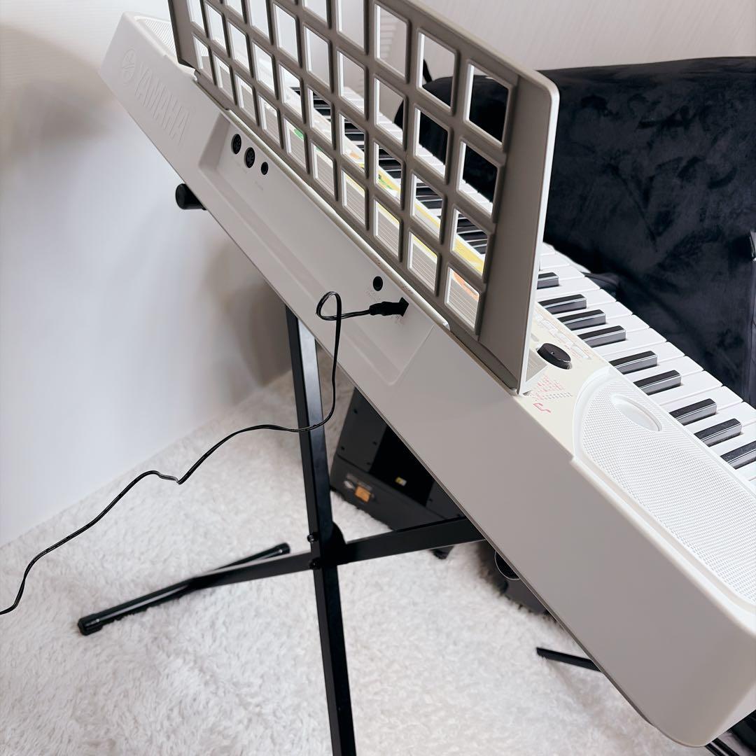 ヤマハ 電子キーボード スタンド付 キーボード 光る鍵盤 EZ-J15 - メルカリ