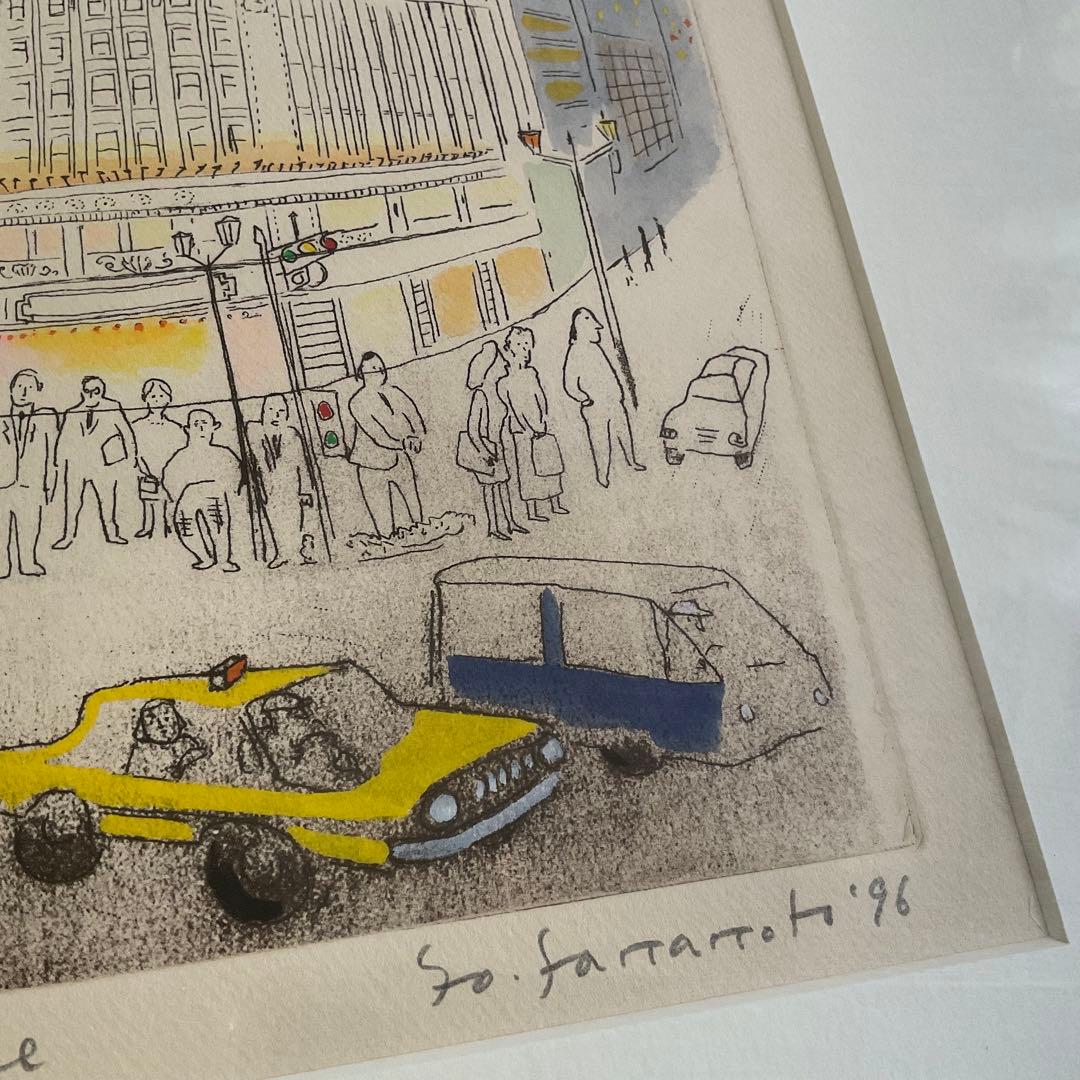 限定版画 山本容子 ルイヴィトン トラベルノート 東京五十景 代表作