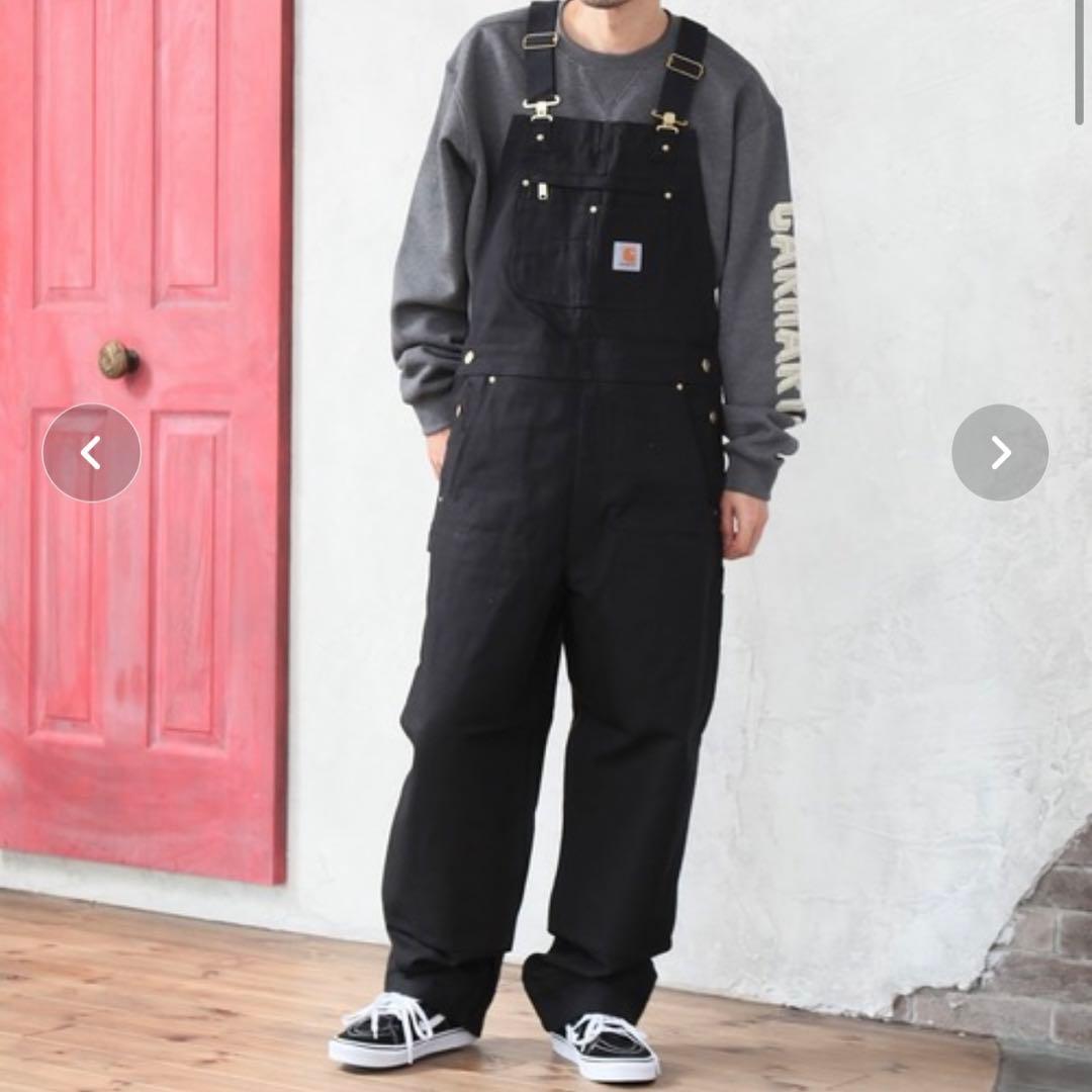 【Carhartt】DUCK BIB OVERALL／ダックビブオーバーオール カーハート Carhartt ダック ビブ オーバーオール R01 Duck Bib