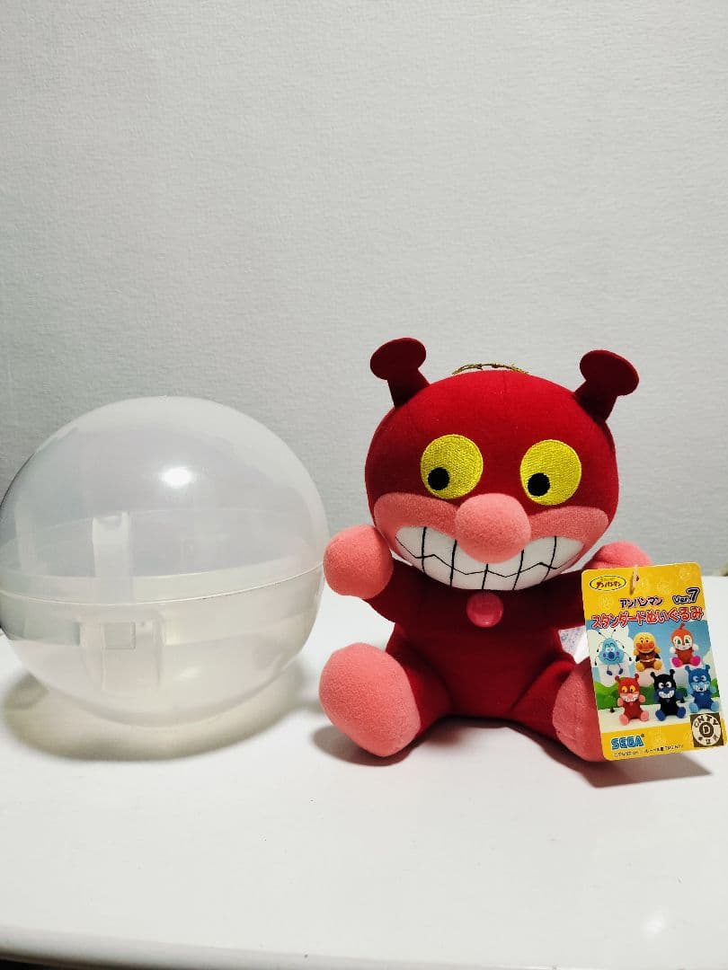 アカキンマン レア アンパンマンスタンダードぬいぐるみver7 カプセル