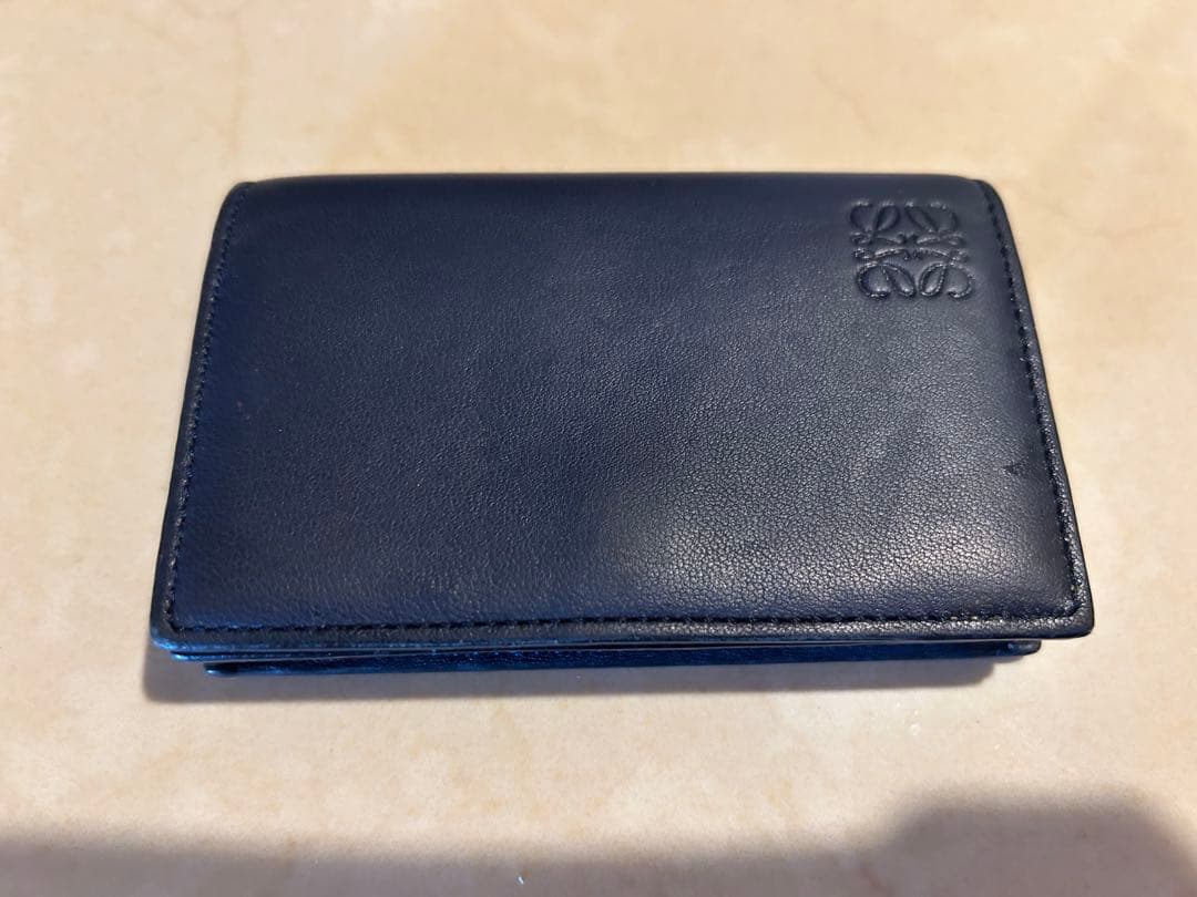 ロエベ　レザー名刺入れ　ネイビー 楽天市場】ロエベ 名刺入れ レディースの通販