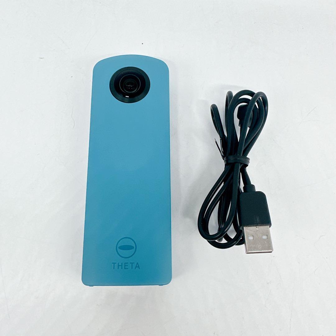 美品☆RICOH THETA SC ブルー 360度 カメラ - メルカリ