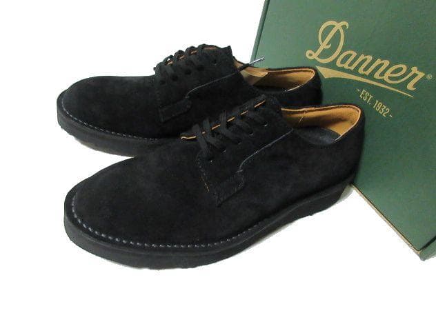 DANNER ダナーポストマン シューズ D-910110 ブラック スウェード Danner D910110 POSTMAN SD TNJ(6(24.0cm) BLACK): Danner｜ダナー