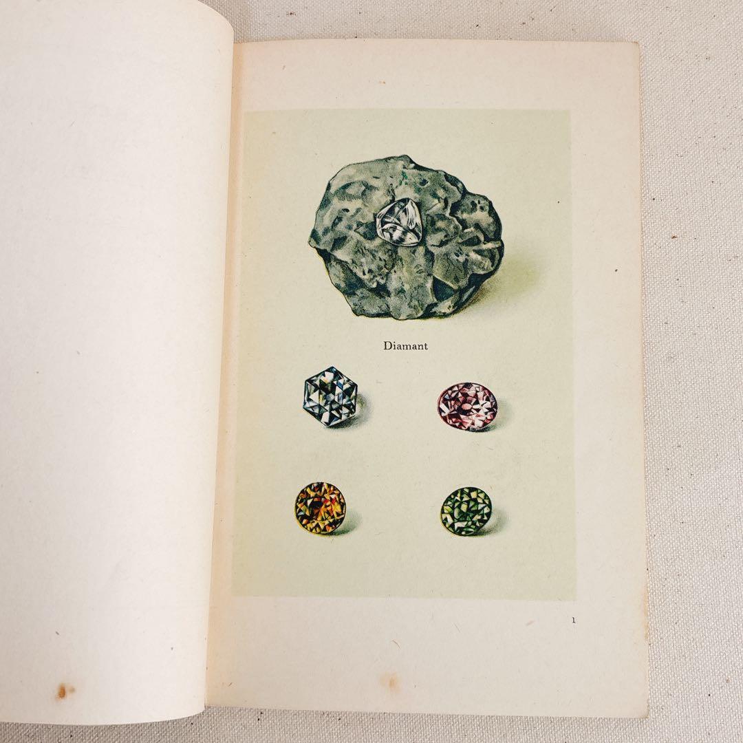 希少インゼル文庫 Nr.54 鉱物 鉱石 図鑑 ヴィンテージ 洋書 鉱石