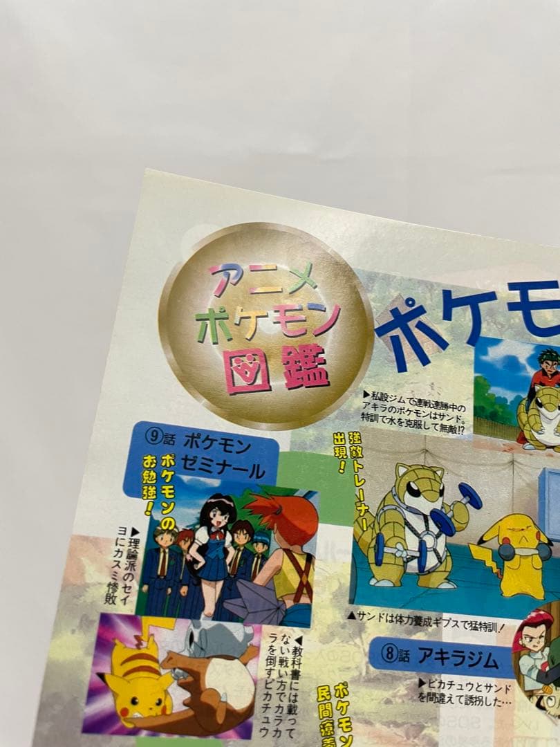 アニメディア ポリゴンショック 切抜き 記事 サトシ カスミ 1997年