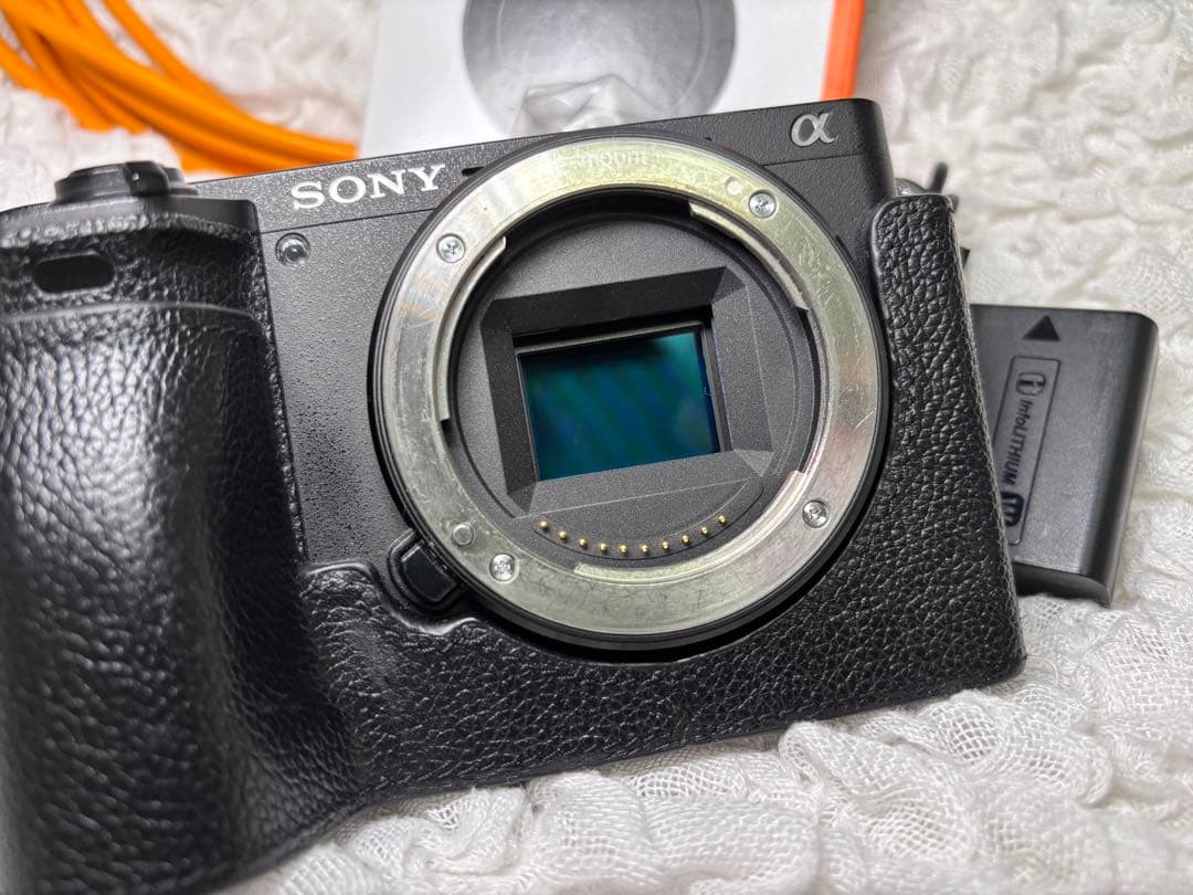 値引き SONY α6500 本体 ボディキャップ 純正レザーケース グリップ