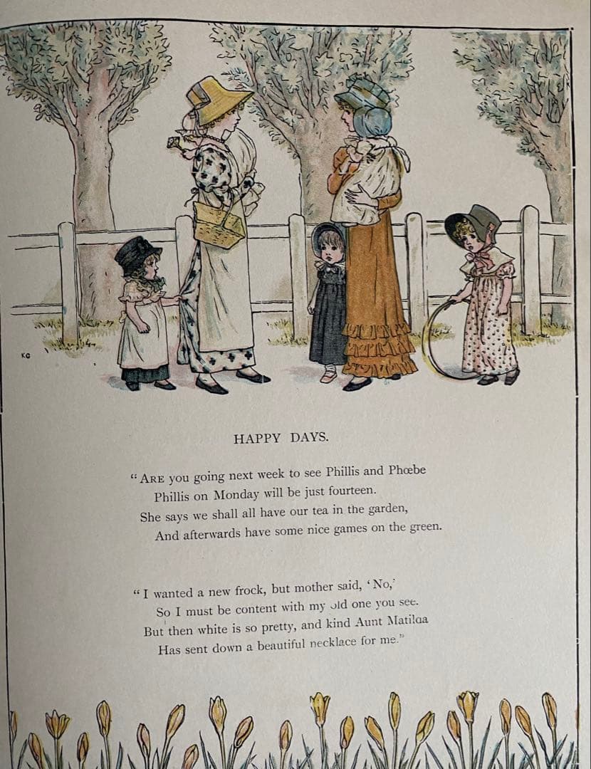 MARIGOLD GARDEN ケイト・グリーナウェイ 1885年と1920年代