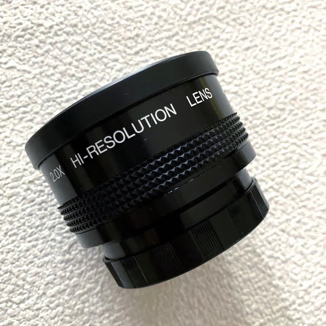 ビデオカメラ HAKUBA VIDEO CONVERSION LENS 2.0X