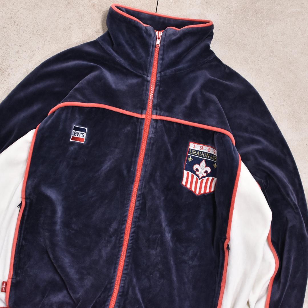 90sリーバイス×ドラゴンアッシュ コラボ LAオリンピック復刻 ベロア