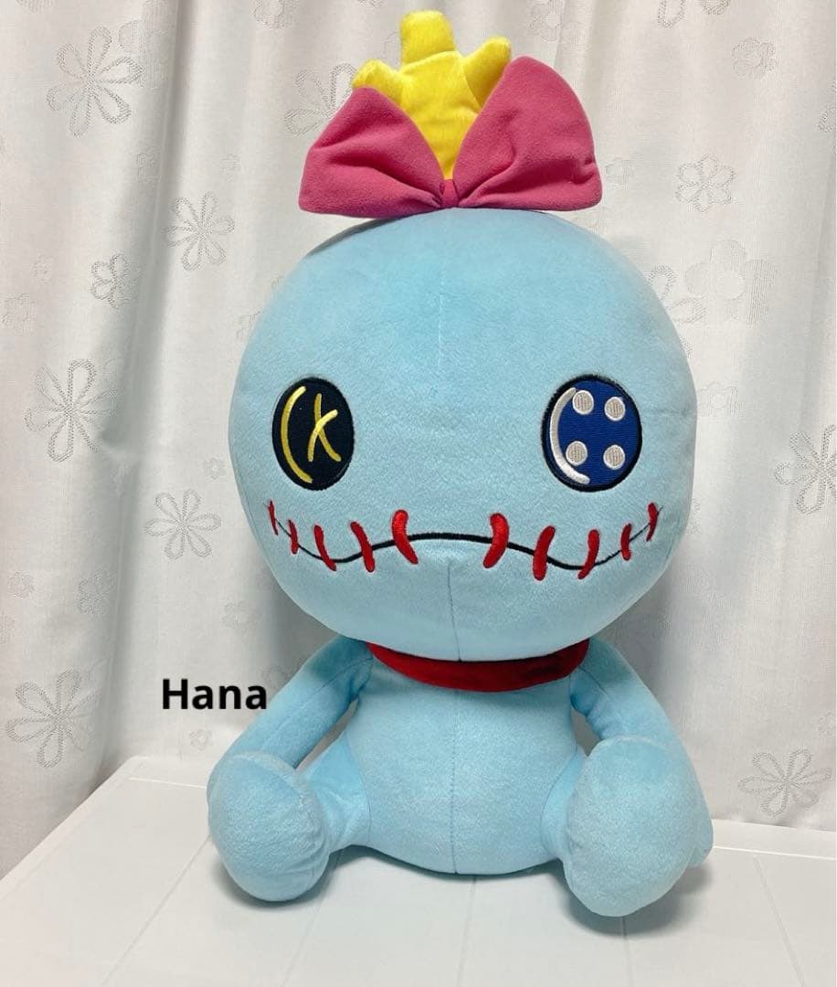 激レア⁉︎ 特大 ディズニー リロ＆スティッチ スクランプ ぬいぐるみ