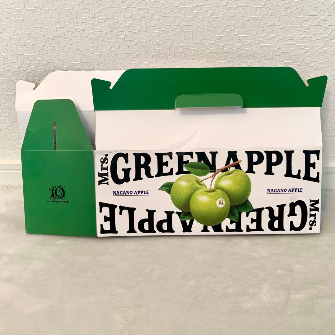 Mrs. GREEN APPLE コラボ 青りんごボックス 長野県産 BOXのみ - メルカリ
