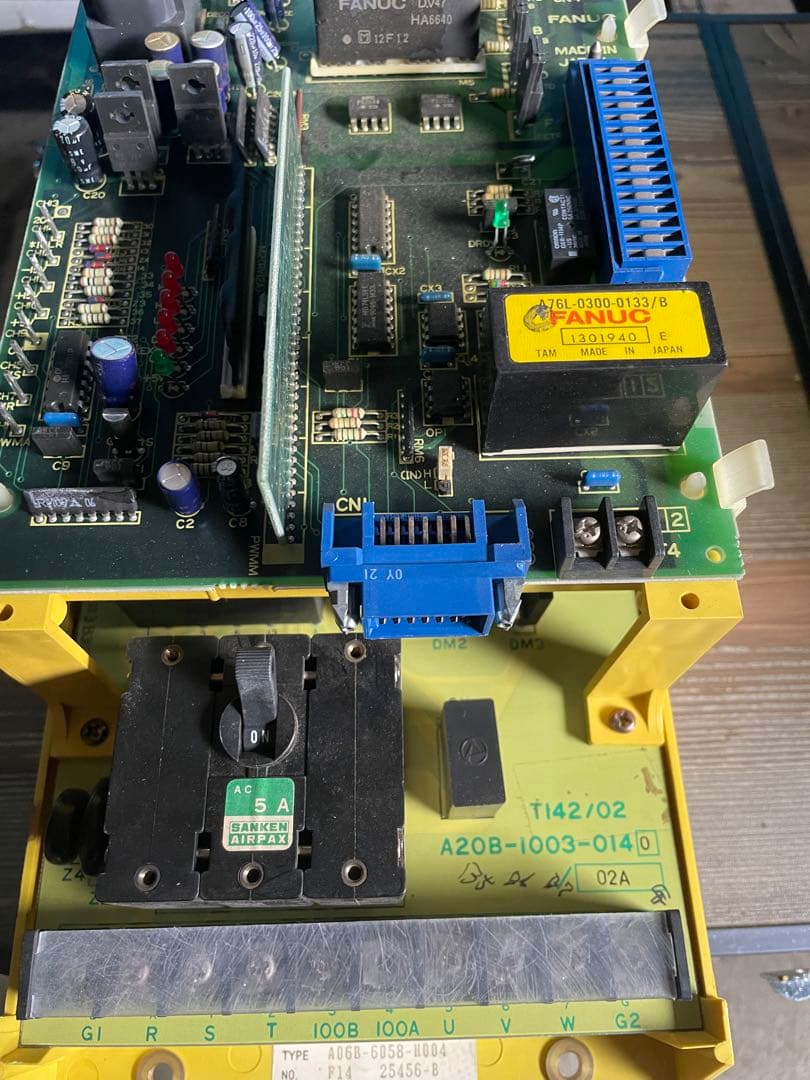 ファナック 基板 サーボアンプ FANUC A06B-6058-H004 - メルカリ
